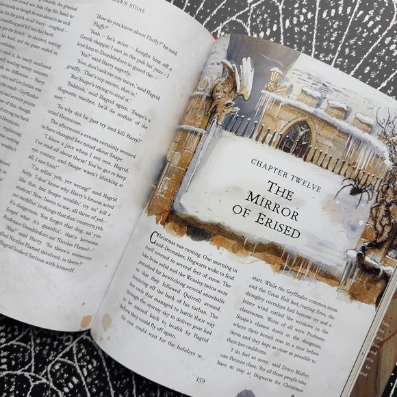 Harry Potter And The Sorcerer's Stone Illustrated Book - Picture 3 of 7